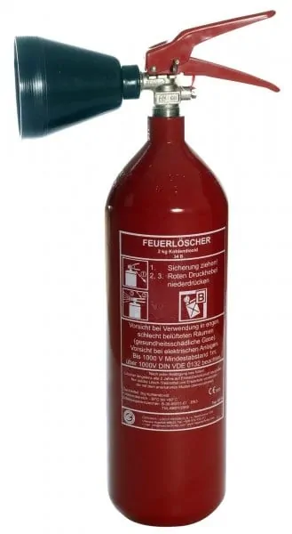 2 kg CO2 fire extinguisher